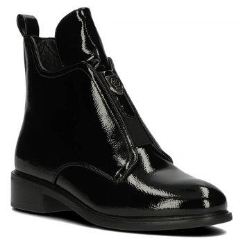 Černé boty Filippo DBT3145/22 BK