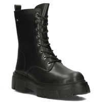 Černé kožené boty Filippo DBT4759/23 BK