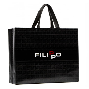 Šedá nákupní taška Filippo TZ0475/23 GR