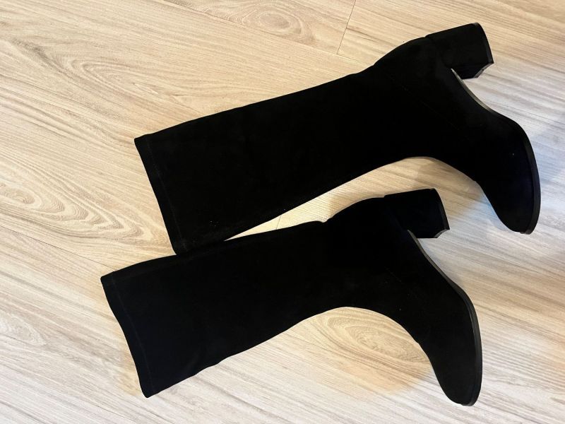 Černé kozačky Filippo DKZ932/25 BK