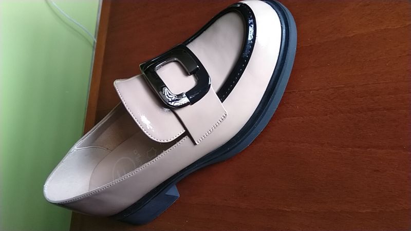Béžové kožené mokasíny Filippo DP6186/24 BE