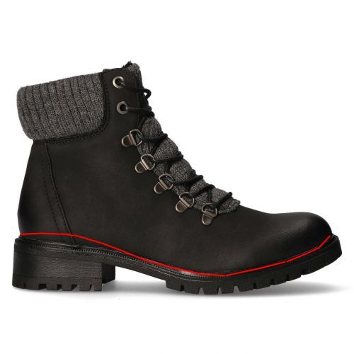 Černé trekové boty Filippo DBT958/19 BK