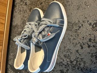 Modré kožené polobotky Filippo DP3509/24 NV